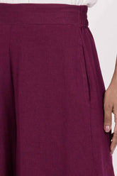 Women's Palazzo (Dk. Magenta)